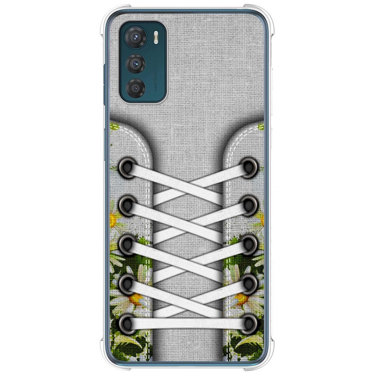 Funda Silicona Antigolpes para Motorola Moto G42 4G diseño Zapatillas 08 Dibujos