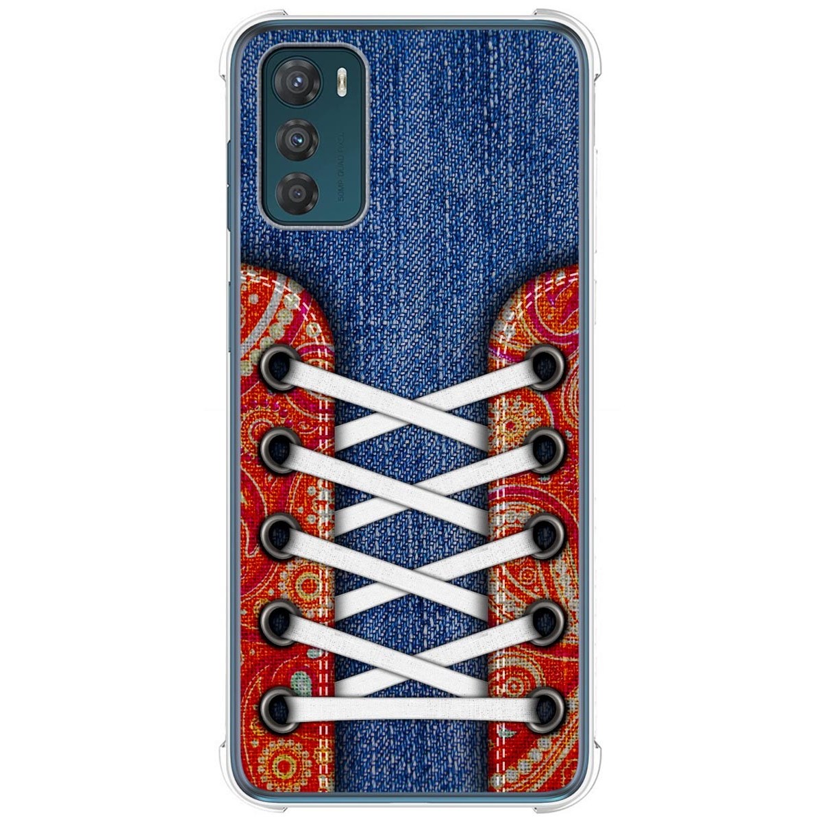 Funda Silicona Antigolpes para Motorola Moto G42 4G diseño Zapatillas 11 Dibujos