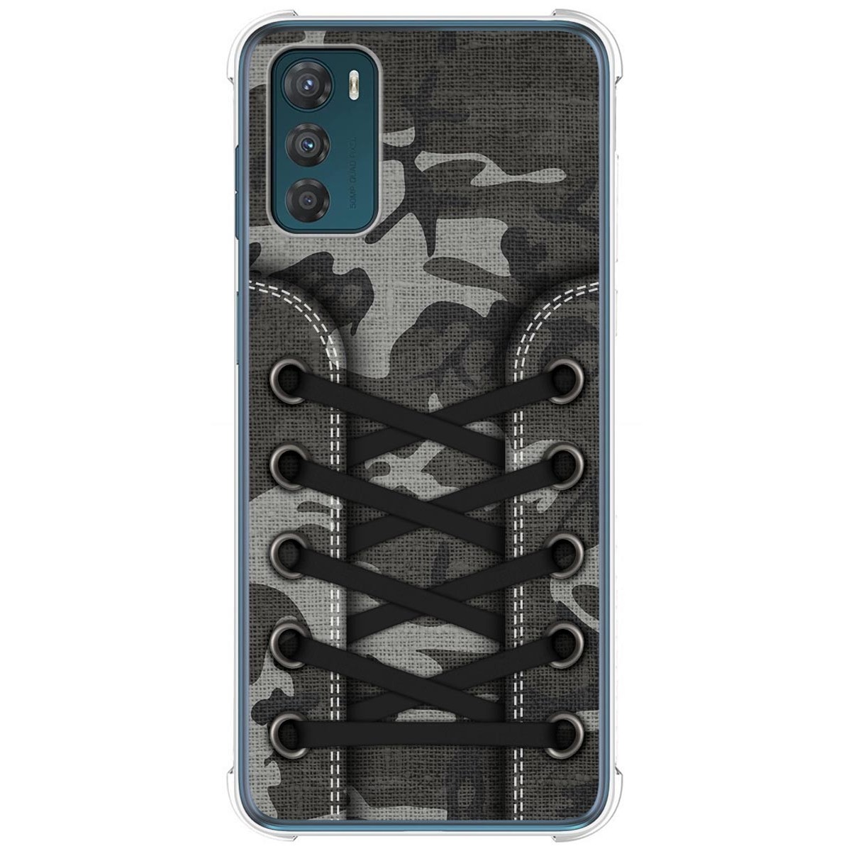 Funda Silicona Antigolpes para Motorola Moto G42 4G diseño Zapatillas 15 Dibujos