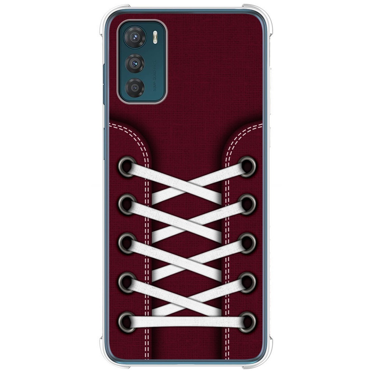 Funda Silicona Antigolpes para Motorola Moto G42 4G diseño Zapatillas 17 Dibujos