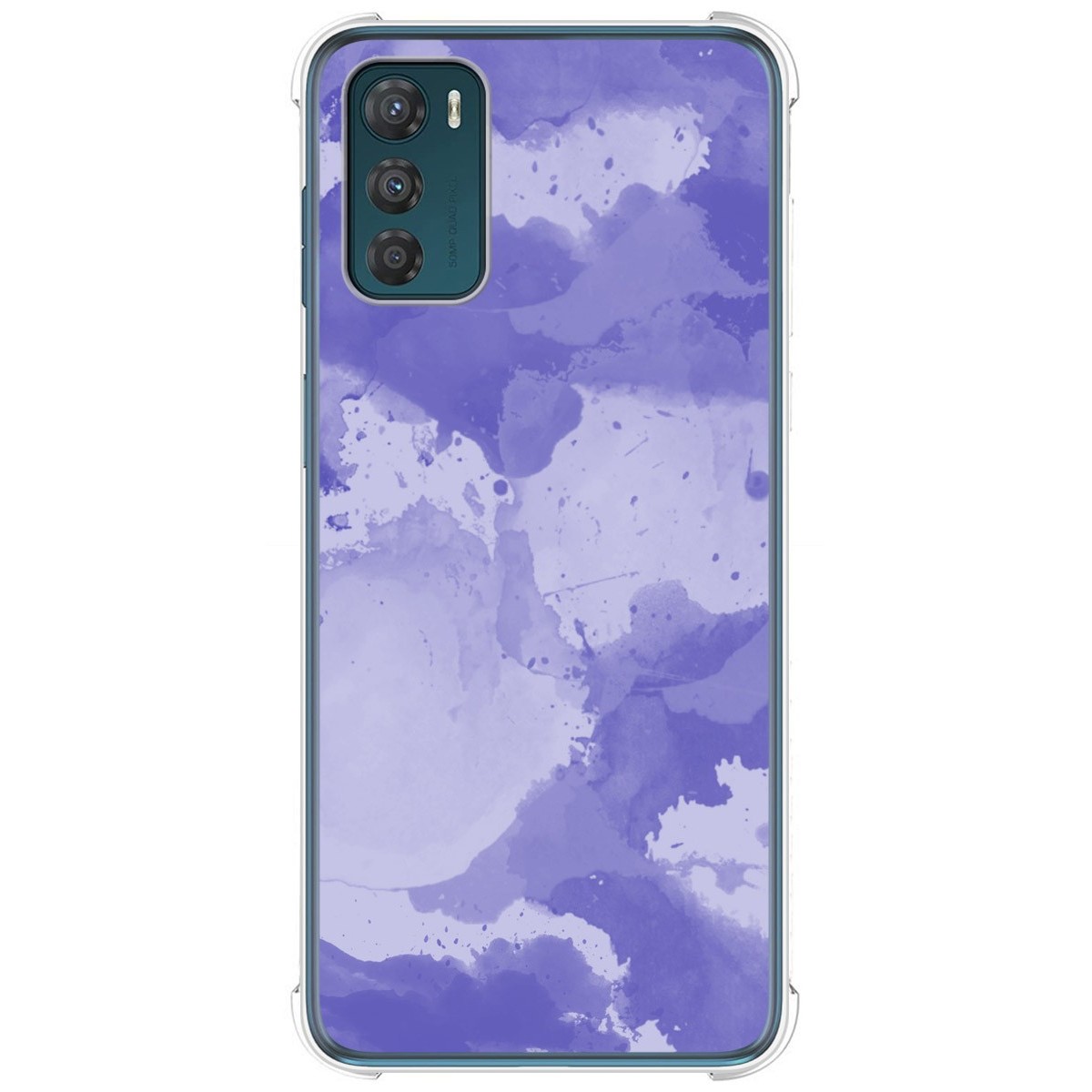 Funda Silicona Antigolpes para Motorola Moto G42 4G diseño Acuarela 01 Dibujos
