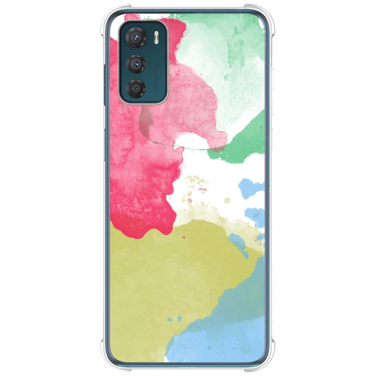 Funda Silicona Antigolpes para Motorola Moto G42 4G diseño Acuarela 02 Dibujos