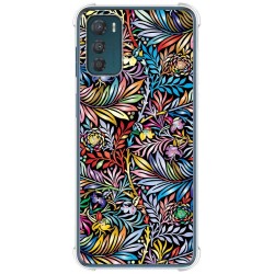 Funda Silicona Antigolpes para Motorola Moto G42 4G diseño Flores 04 Dibujos
