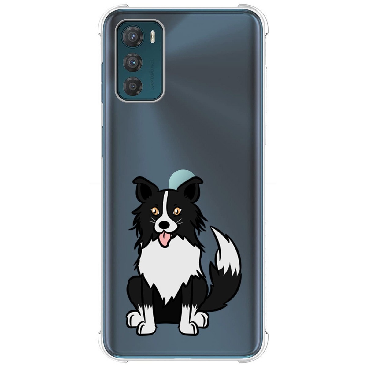 Funda Silicona Antigolpes para Motorola Moto G42 4G diseño Perros 01 Dibujos