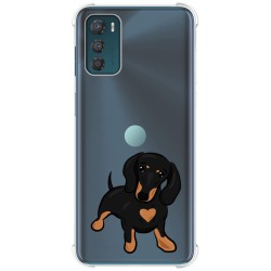 Funda Silicona Antigolpes para Motorola Moto G42 4G diseño Perros 04 Dibujos