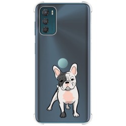 Funda Silicona Antigolpes para Motorola Moto G42 4G diseño Perros 06 Dibujos