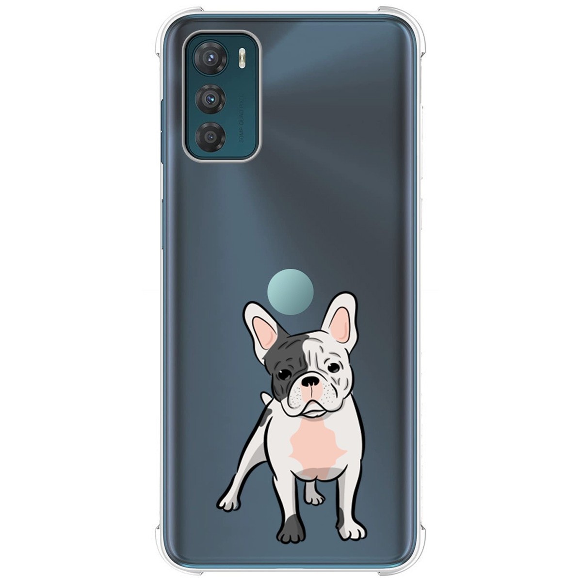 Funda Silicona Antigolpes para Motorola Moto G42 4G diseño Perros 06 Dibujos