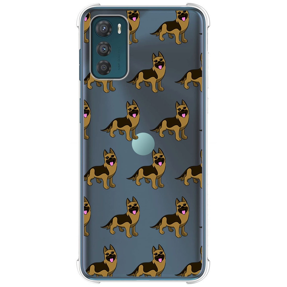 Funda Silicona Antigolpes para Motorola Moto G42 4G diseño Perros 09 Dibujos