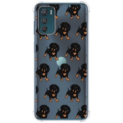 Funda Silicona Antigolpes para Motorola Moto G42 4G diseño Perros 10 Dibujos