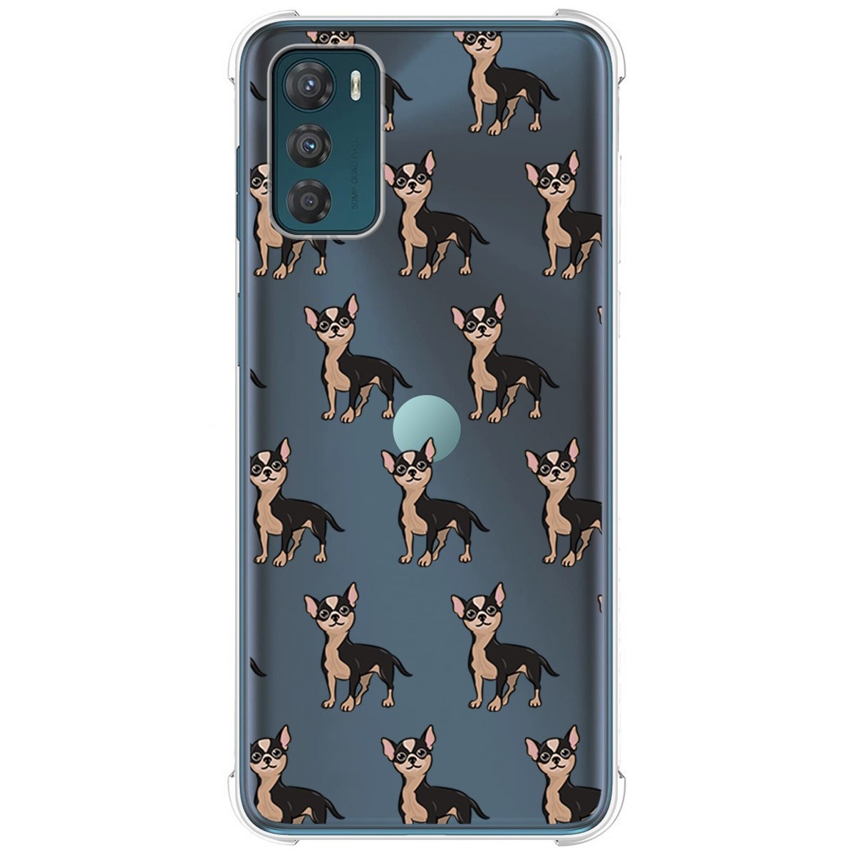 Funda Silicona Antigolpes para Motorola Moto G42 4G diseño Perros 11 Dibujos