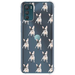 Funda Silicona Antigolpes para Motorola Moto G42 4G diseño Perros 12 Dibujos