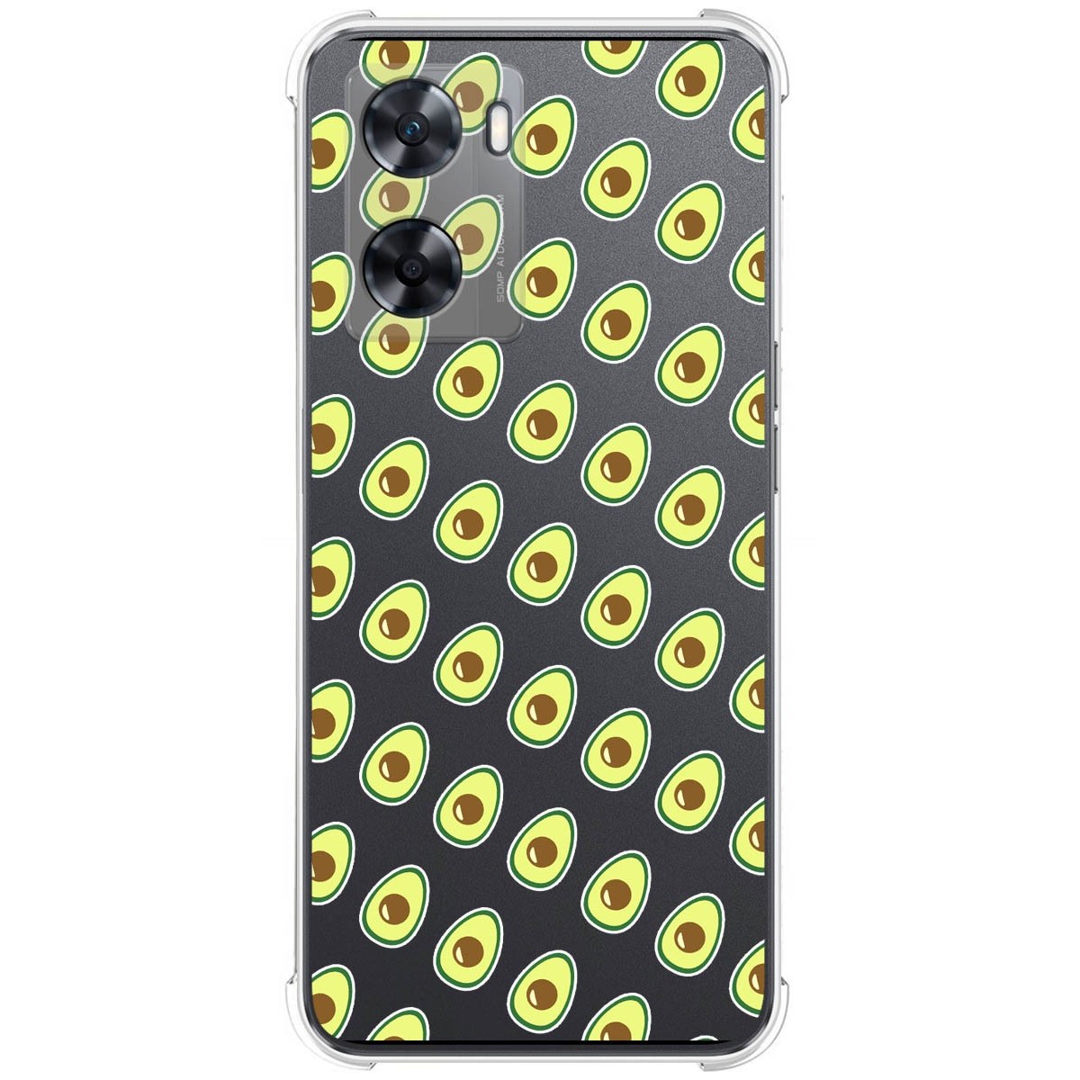 Funda Silicona Antigolpes para Oppo A57s diseño Aguacate Dibujos