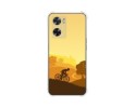Funda Silicona Antigolpes para Oppo A57s diseño Ciclista Dibujos