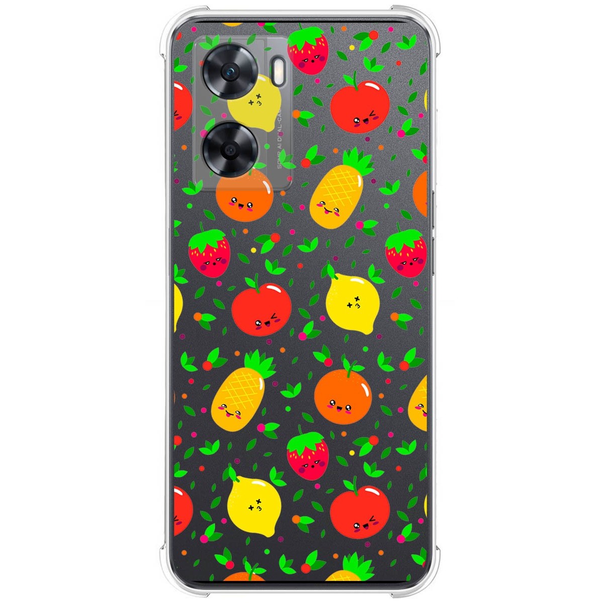 Funda Silicona Antigolpes para Oppo A57s diseño Frutas 01 Dibujos