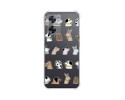 Funda Silicona Antigolpes para Oppo A57s diseño Perros Dibujos