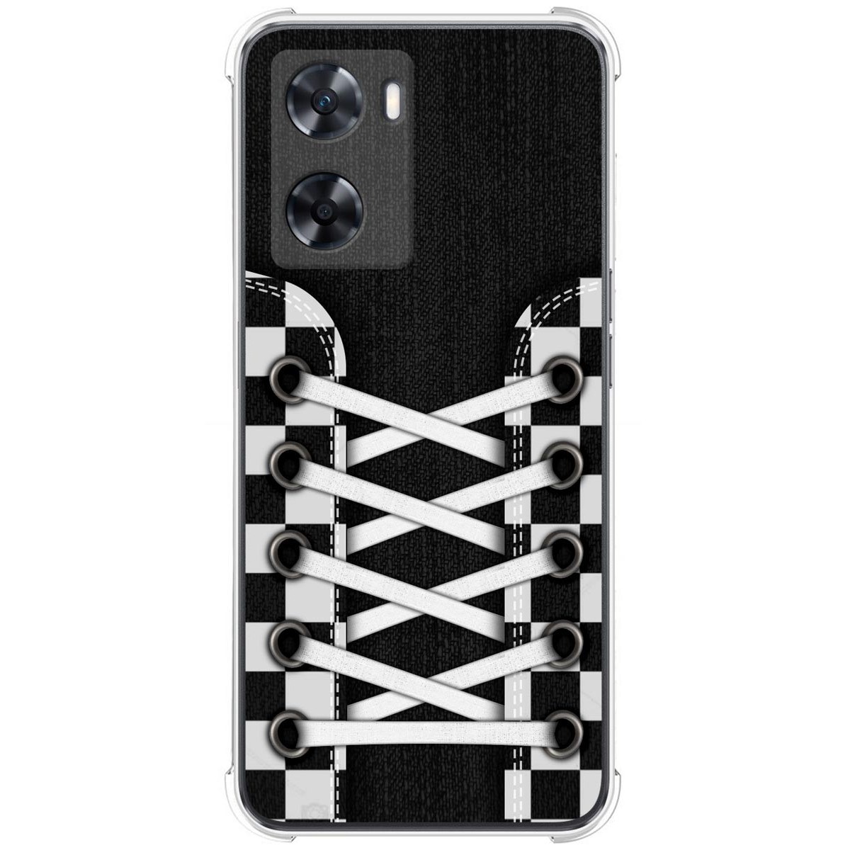 Funda Silicona Antigolpes para Oppo A57s diseño Zapatillas 03 Dibujos