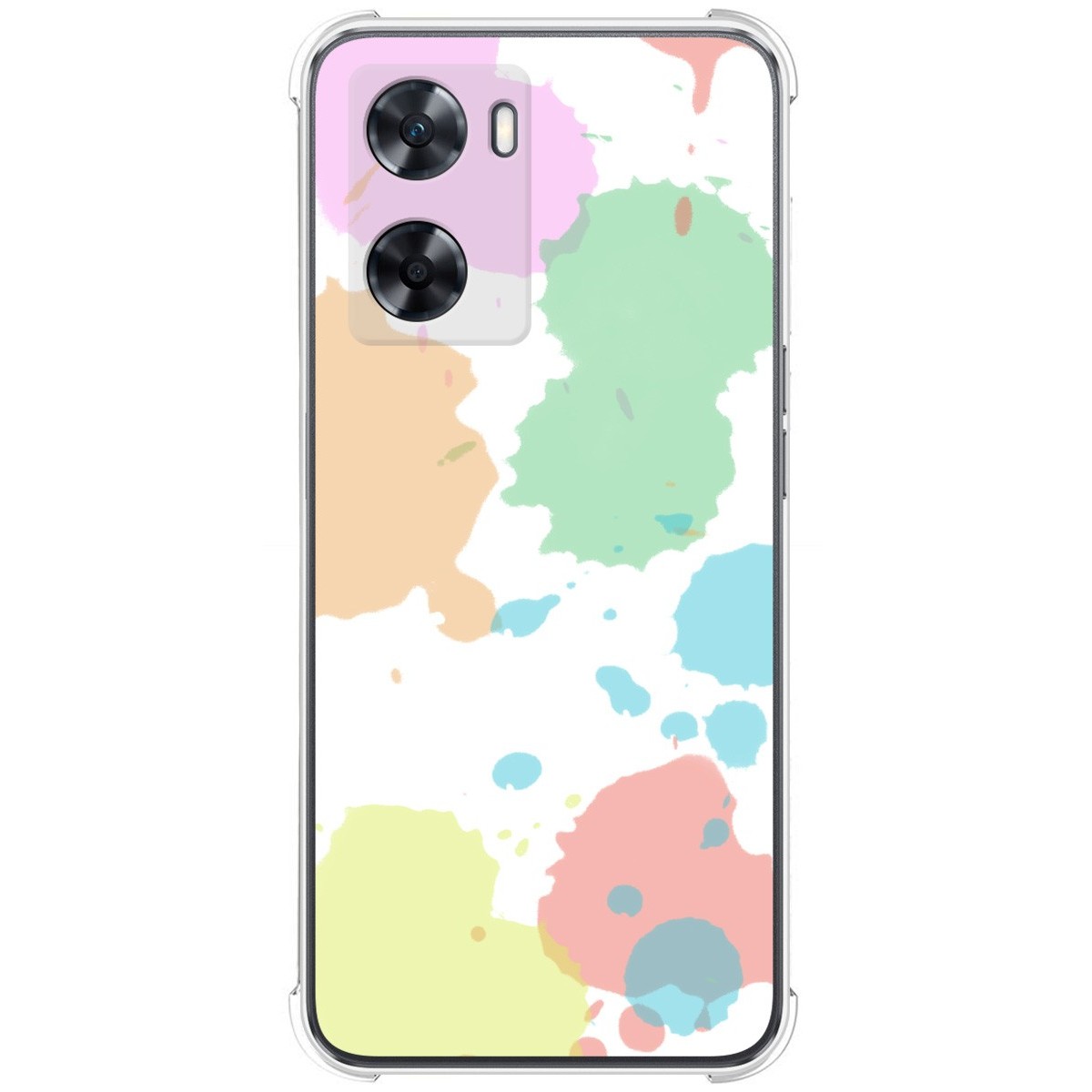 Funda Silicona Antigolpes para Oppo A57s diseño Acuarela 05 Dibujos