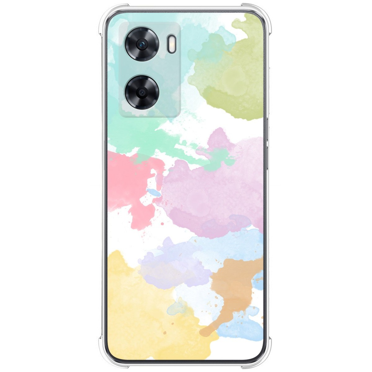 Funda Silicona Antigolpes para Oppo A57s diseño Acuarela 11 Dibujos