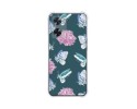 Funda Silicona Antigolpes para Oppo A57s diseño Flores 10 Dibujos