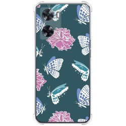 Funda Silicona Antigolpes para Oppo A57s diseño Flores 10 Dibujos