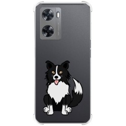 Funda Silicona Antigolpes para Oppo A57s diseño Perros 01 Dibujos