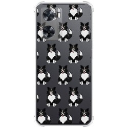 Funda Silicona Antigolpes para Oppo A57s diseño Perros 07 Dibujos