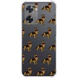Funda Silicona Antigolpes para Oppo A57s diseño Perros 09 Dibujos