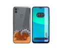 Funda Silicona Transparente para Gigaset GS5 diseño Bufalo Dibujos