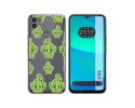 Funda Silicona Transparente para Gigaset GS5 diseño Cactus Dibujos