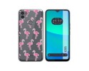 Funda Silicona Transparente para Gigaset GS5 diseño Flamenco Dibujos