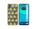 Funda Silicona Transparente para Gigaset GS5 diseño Pato Dibujos