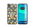 Funda Silicona Transparente para Gigaset GS5 diseño Piña Dibujos