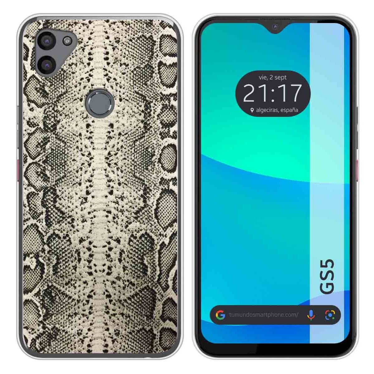 Funda Silicona para Gigaset GS5 diseño Animal 01 Dibujos
