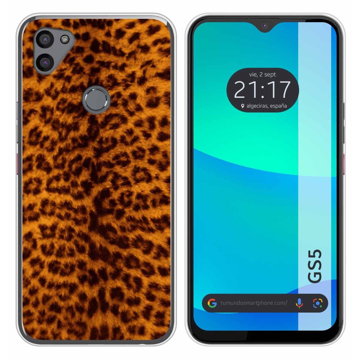 Funda Silicona para Gigaset GS5 diseño Animal 03 Dibujos