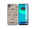 Funda Silicona para Gigaset GS5 diseño Ladrillo 01 Dibujos