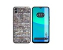 Funda Silicona para Gigaset GS5 diseño Ladrillo 02 Dibujos