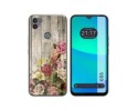Funda Silicona para Gigaset GS5 diseño Madera 08 Dibujos