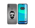 Funda Silicona para Gigaset GS5 diseño Barba Dibujos