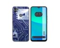 Funda Silicona para Gigaset GS5 diseño Circuito Dibujos