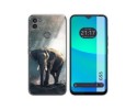 Funda Silicona para Gigaset GS5 diseño Elefante Dibujos