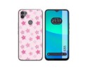Funda Silicona para Gigaset GS5 diseño Flores Dibujos