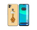 Funda Silicona para Gigaset GS5 diseño Jirafa Dibujos