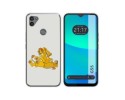 Funda Silicona para Gigaset GS5 diseño Leones Dibujos