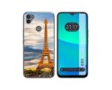 Funda Silicona para Gigaset GS5 diseño Paris Dibujos