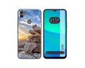 Funda Silicona para Gigaset GS5 diseño Sunset Dibujos
