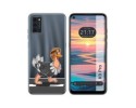 Funda Silicona Transparente para Oukitel K9 Pro diseño Avestruz Dibujos