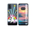 Funda Silicona Transparente para Oukitel K9 Pro diseño Unicornio Dibujos