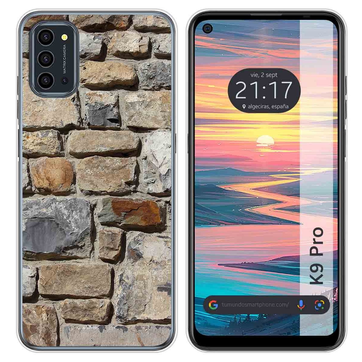 Funda Silicona para Oukitel K9 Pro diseño Ladrillo 03 Dibujos