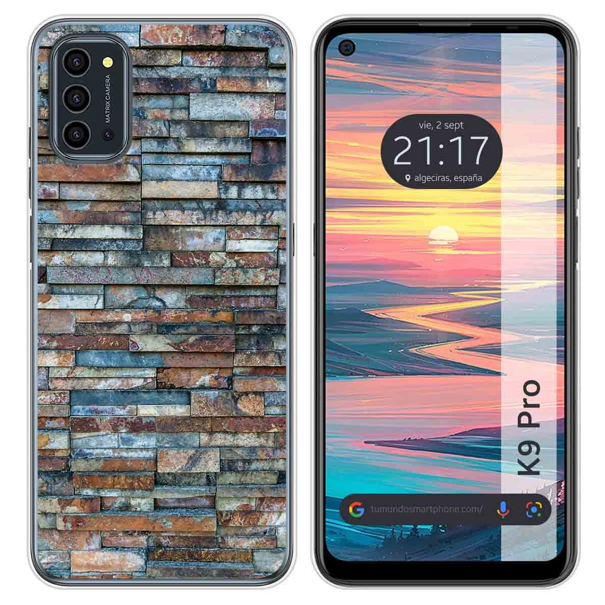 Funda Silicona para Oukitel K9 Pro diseño Ladrillo 05 Dibujos