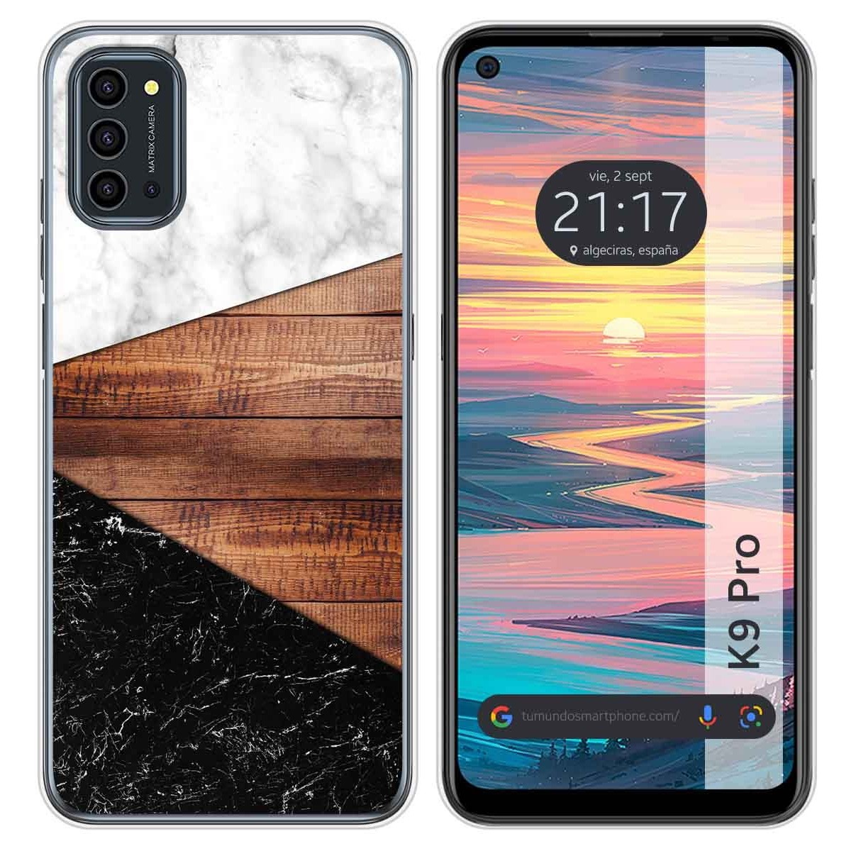 Funda Silicona para Oukitel K9 Pro diseño Mármol 11 Dibujos